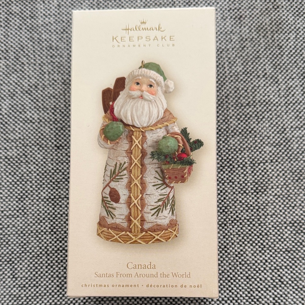 Hallmark Keepsake Ornament - Canada Santa